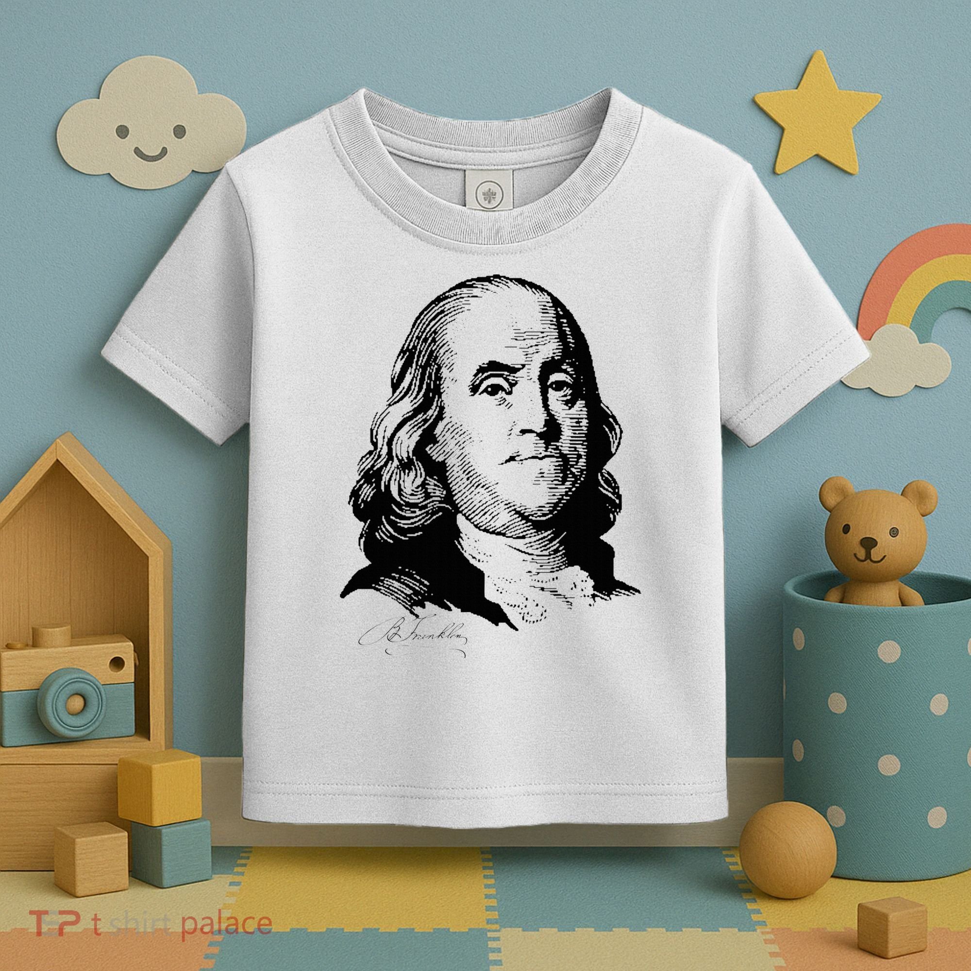 Benjamin Franklin We The People Constitution  Toddler T-Shirt