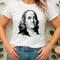 Benjamin Franklin We The People Constitution  Women's T-Shirt thumb 2