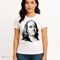 Benjamin Franklin We The People Constitution  Women's T-Shirt thumb 4