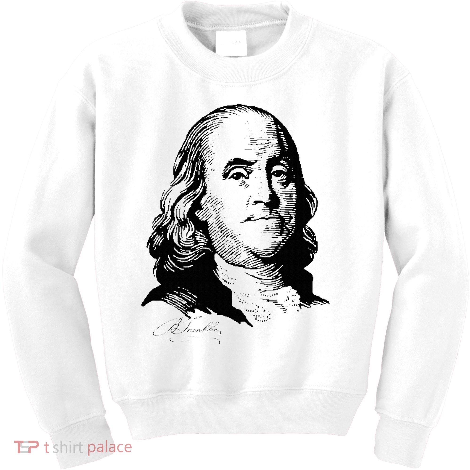 Benjamin Franklin We The People Constitution  Kids Sweatshirt