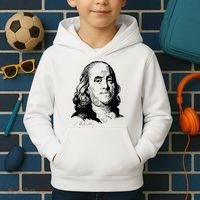 Benjamin Franklin We The People Constitution  Kids Hoodie thumb 2
