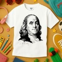 Benjamin Franklin We The People Constitution  Kids T-Shirt thumb 3