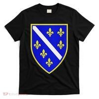 Bosnian Flag With Lily T-Shirt thumb 0
