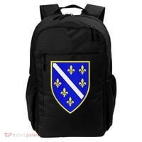 Bosnian Flag With Lily Backpack thumb 0