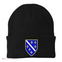 Bosnian Flag With Lily Beanie thumb 0