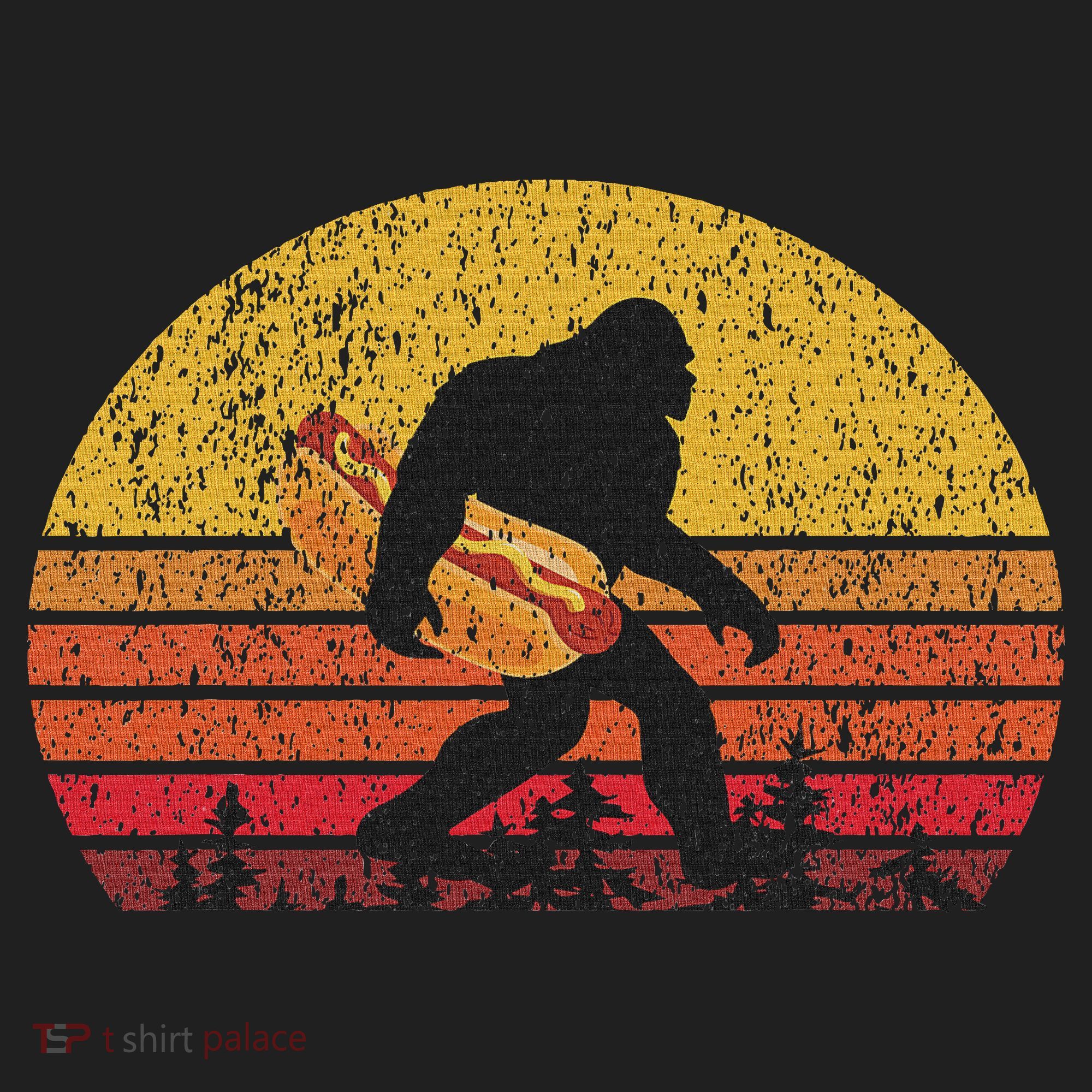 Bigfoot For Women & Hot Dog Women's Sweatshirt