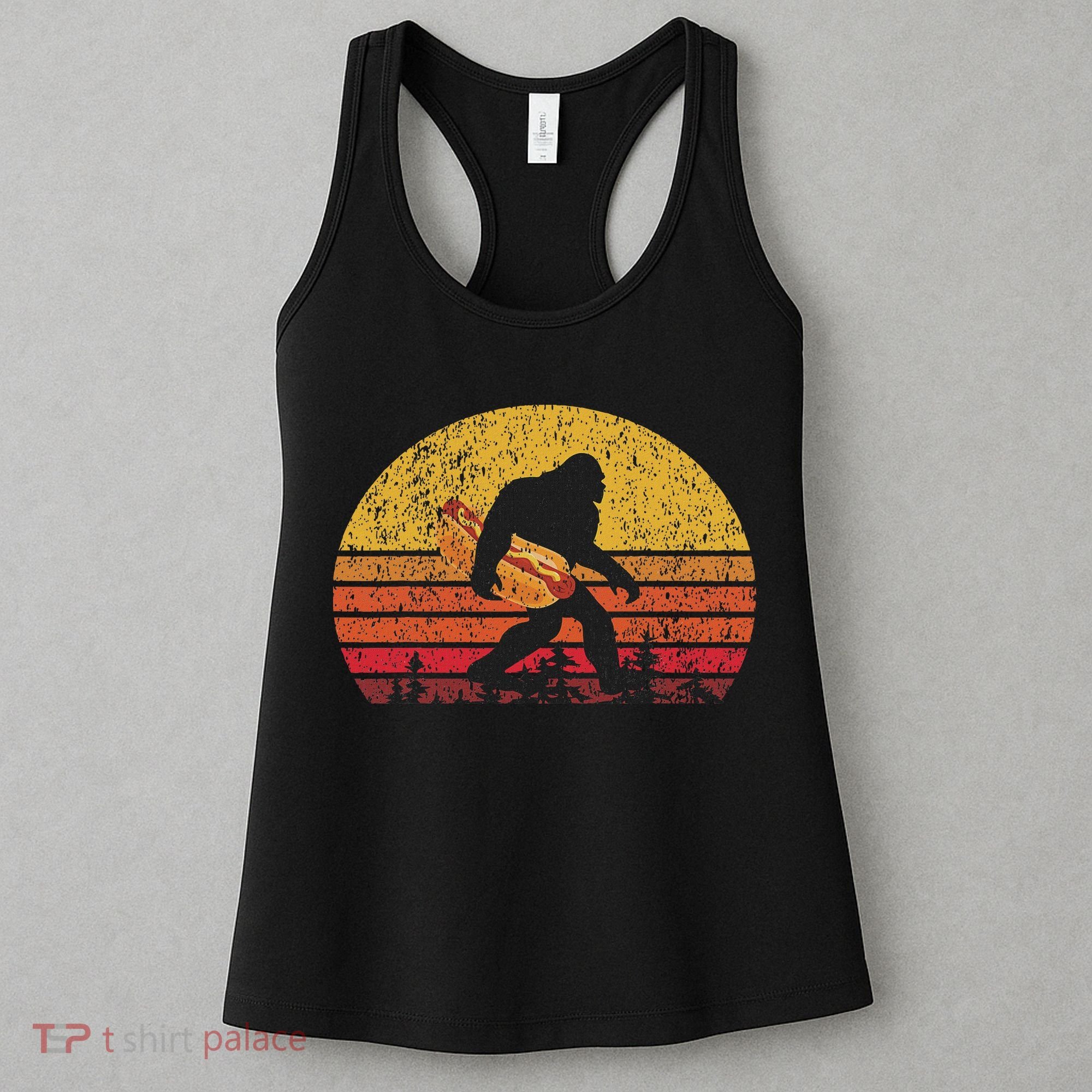 Bigfoot For Women & Hot Dog Women's Tank Top