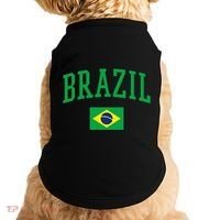 Brazil Flag Yellow Doggie Tank thumb 0