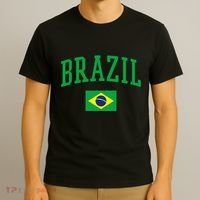 Brazil Flag Yellow T-Shirt thumb 3