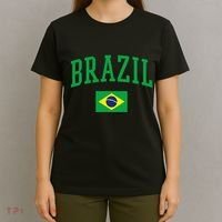 Brazil Flag Yellow T-Shirt thumb 4
