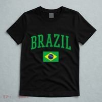 Brazil Flag Yellow T-Shirt thumb 5