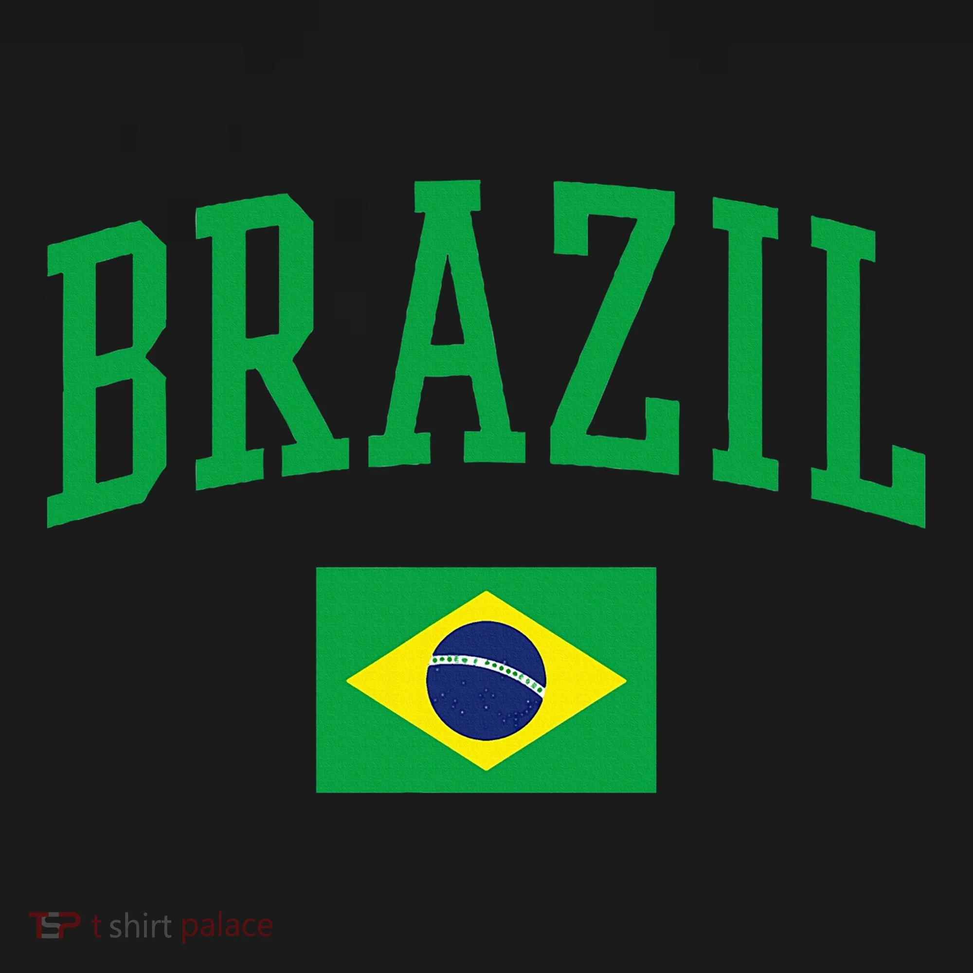 Brazil Flag Yellow Women's Hoodie