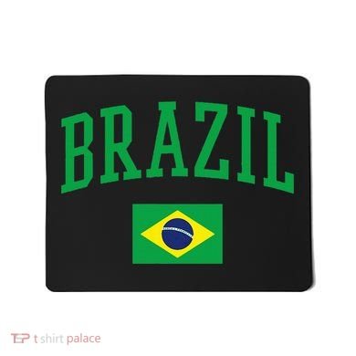 Brazil Flag Yellow Mousepad
