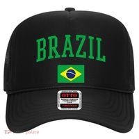 Brazil Flag Yellow Hat thumb 0