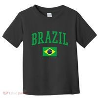 Brazil Flag Yellow Toddler T-Shirt thumb 0