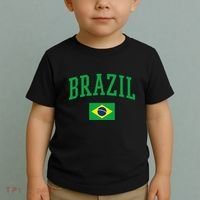 Brazil Flag Yellow Toddler T-Shirt thumb 2