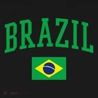 Brazil Flag Yellow Kids Long Sleeve Shirt thumb 2