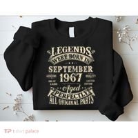 Birthday Gift 1967 Legend September 1967 Sweatshirt thumb 2