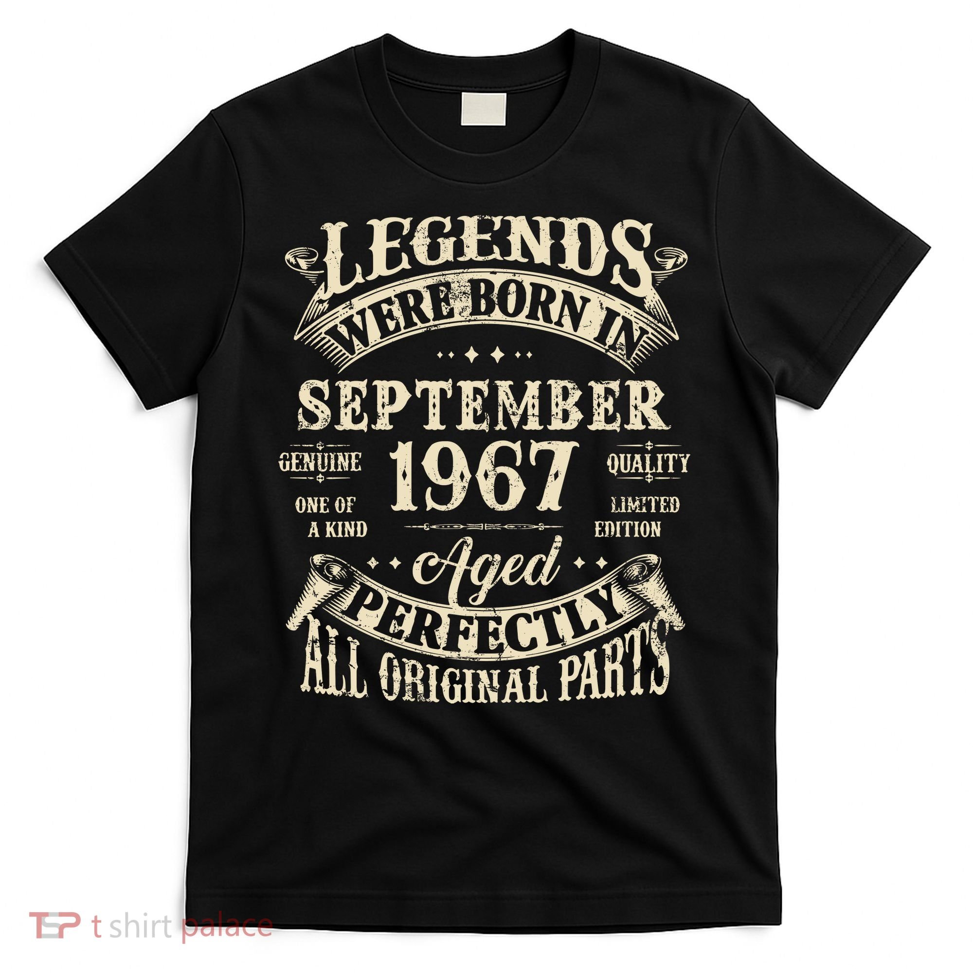 Birthday Gift 1967 Legend September 1967 T-Shirt