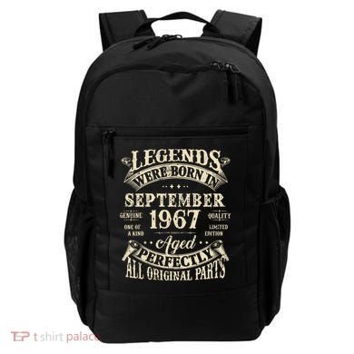 Birthday Gift 1967 Legend September 1967 Backpack