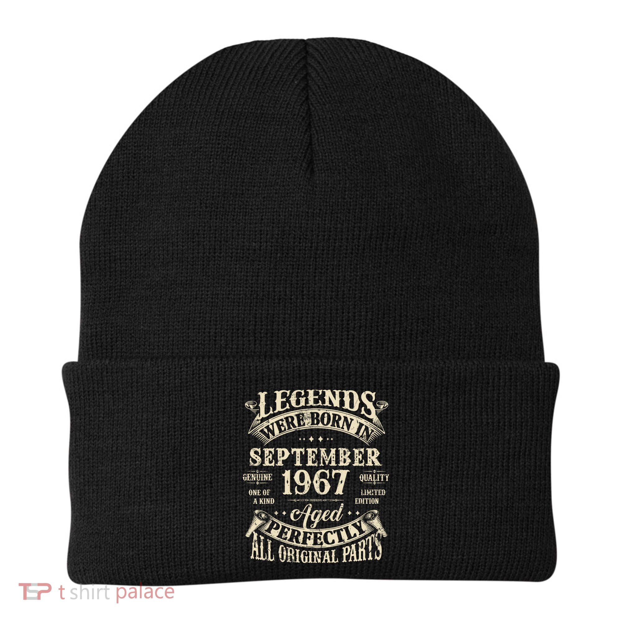 Birthday Gift 1967 Legend September 1967 Beanie