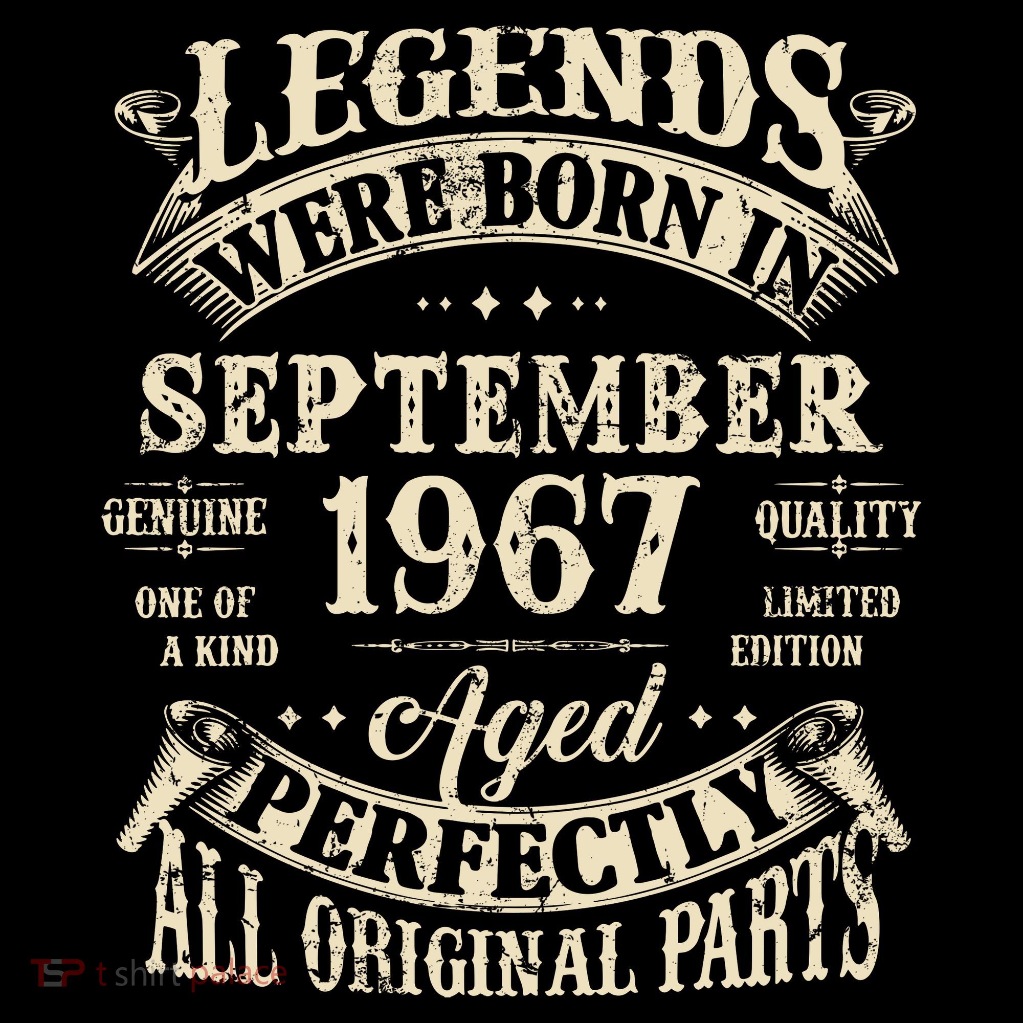 Birthday Gift 1967 Legend September 1967 Women's Hoodie