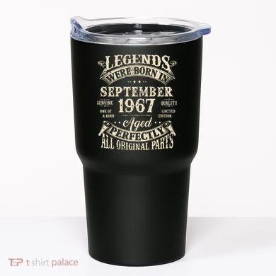 Birthday Gift 1967 Legend September 1967 Tumbler