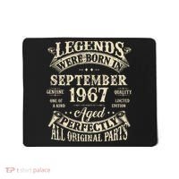Birthday Gift 1967 Legend September 1967 Mousepad thumb 0