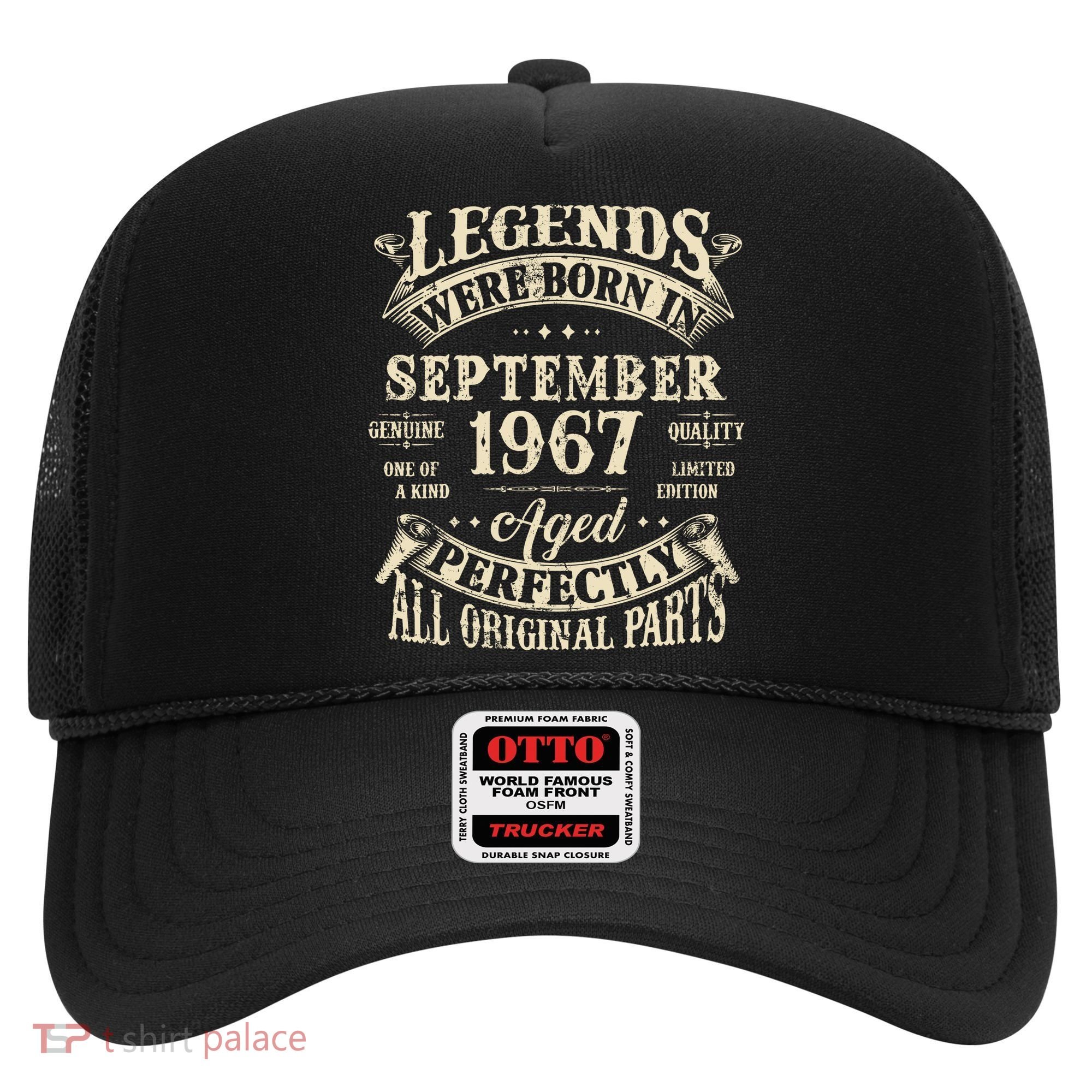 Birthday Gift 1967 Legend September 1967 Hat