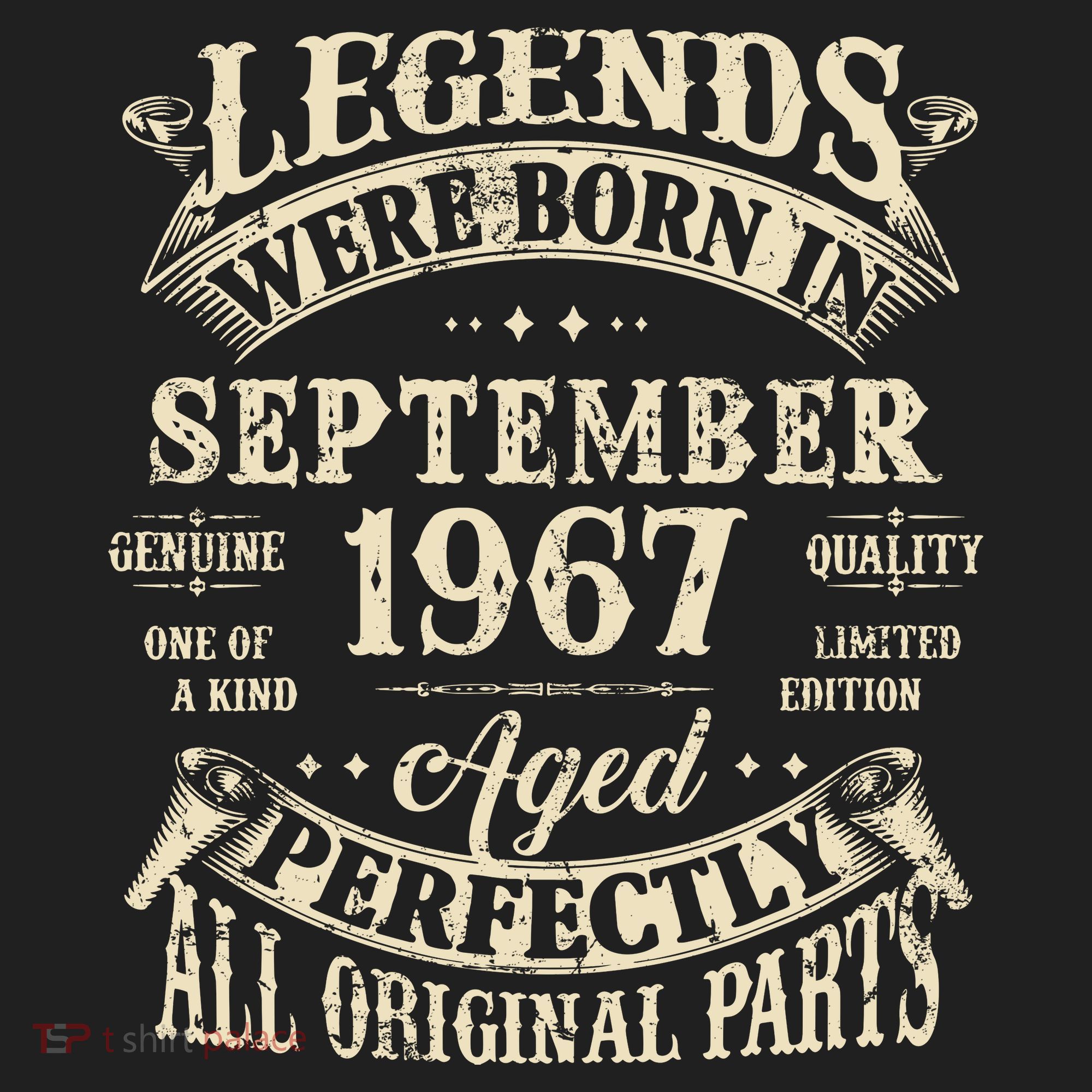 Birthday Gift 1967 Legend September 1967 Hat