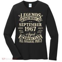 Birthday Gift 1967 Legend September 1967 Women's Long Sleeve Shirt thumb 0