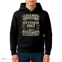 Birthday Gift 1967 Legend September 1967 Kids Hoodie thumb 4