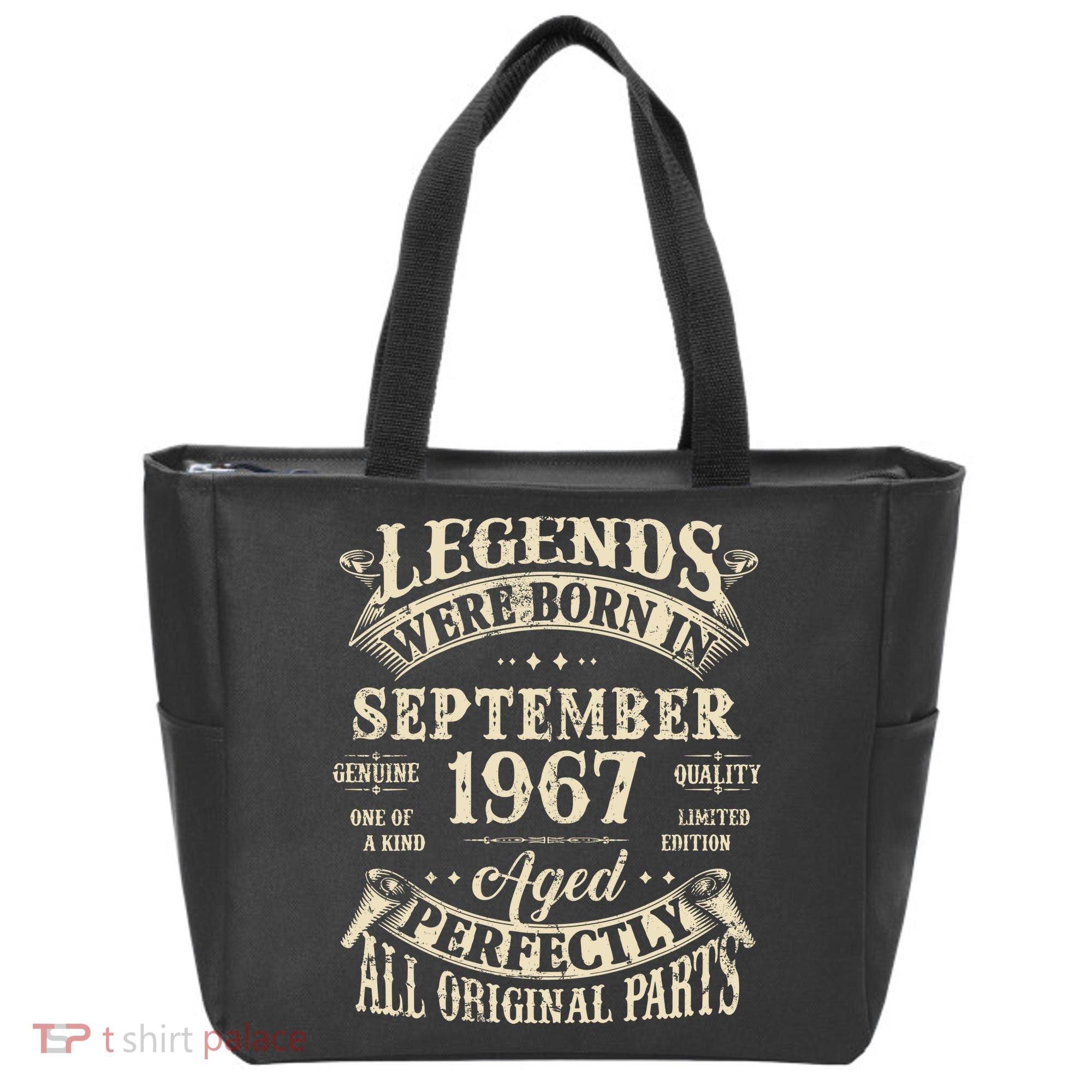 Birthday Gift 1967 Legend September 1967 Tote Bag