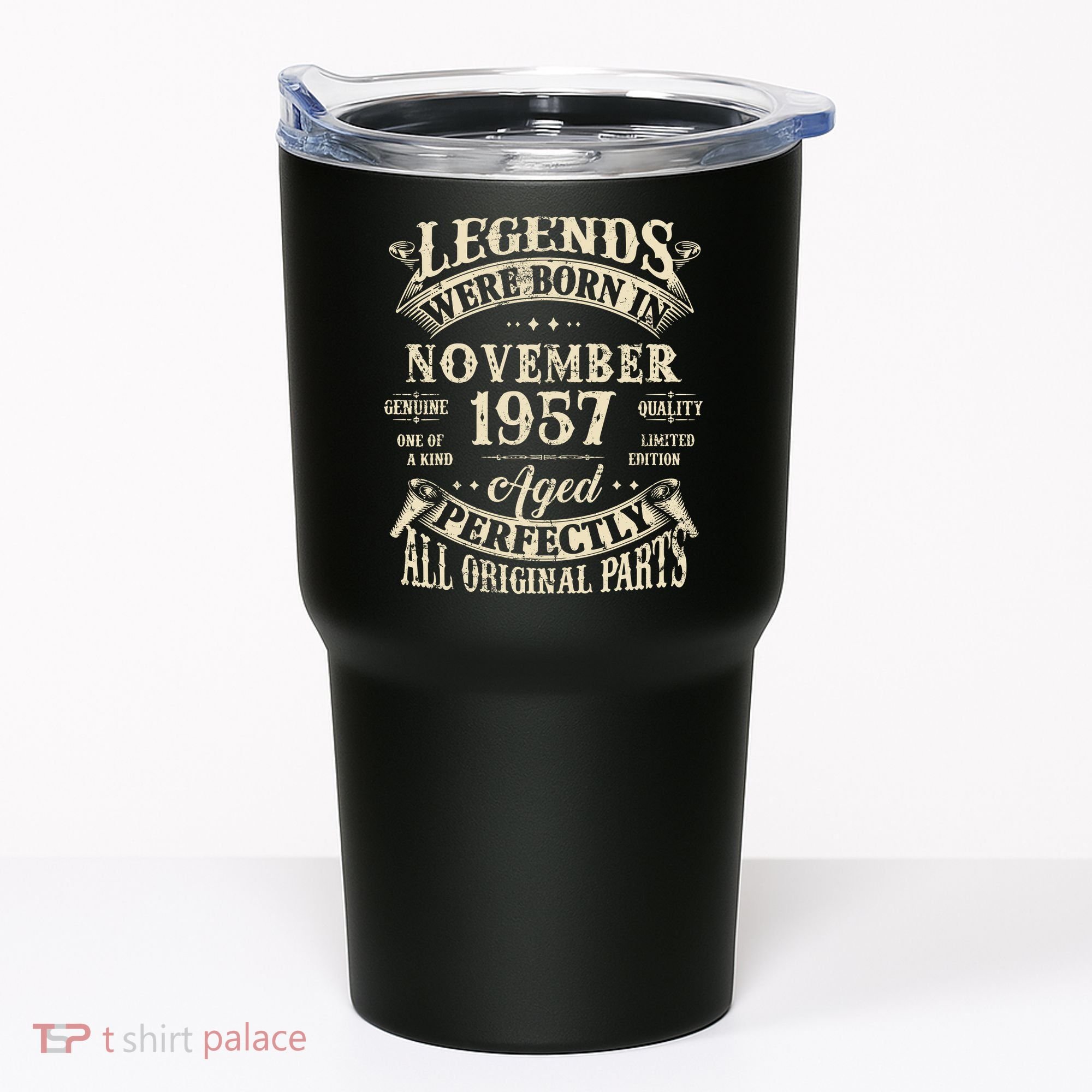 Birthday Gift 1957 Legend November 1957 Tumbler