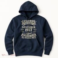 Birthday Gift 1957 Legend November 1957 Hoodie thumb 0