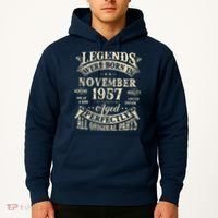 Birthday Gift 1957 Legend November 1957 Hoodie thumb 2