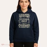 Birthday Gift 1957 Legend November 1957 Hoodie thumb 5