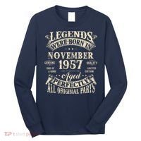 Birthday Gift 1957 Legend November 1957 Long Sleeve Shirt thumb 0