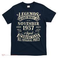 Birthday Gift 1957 Legend November 1957 T-Shirt thumb 0