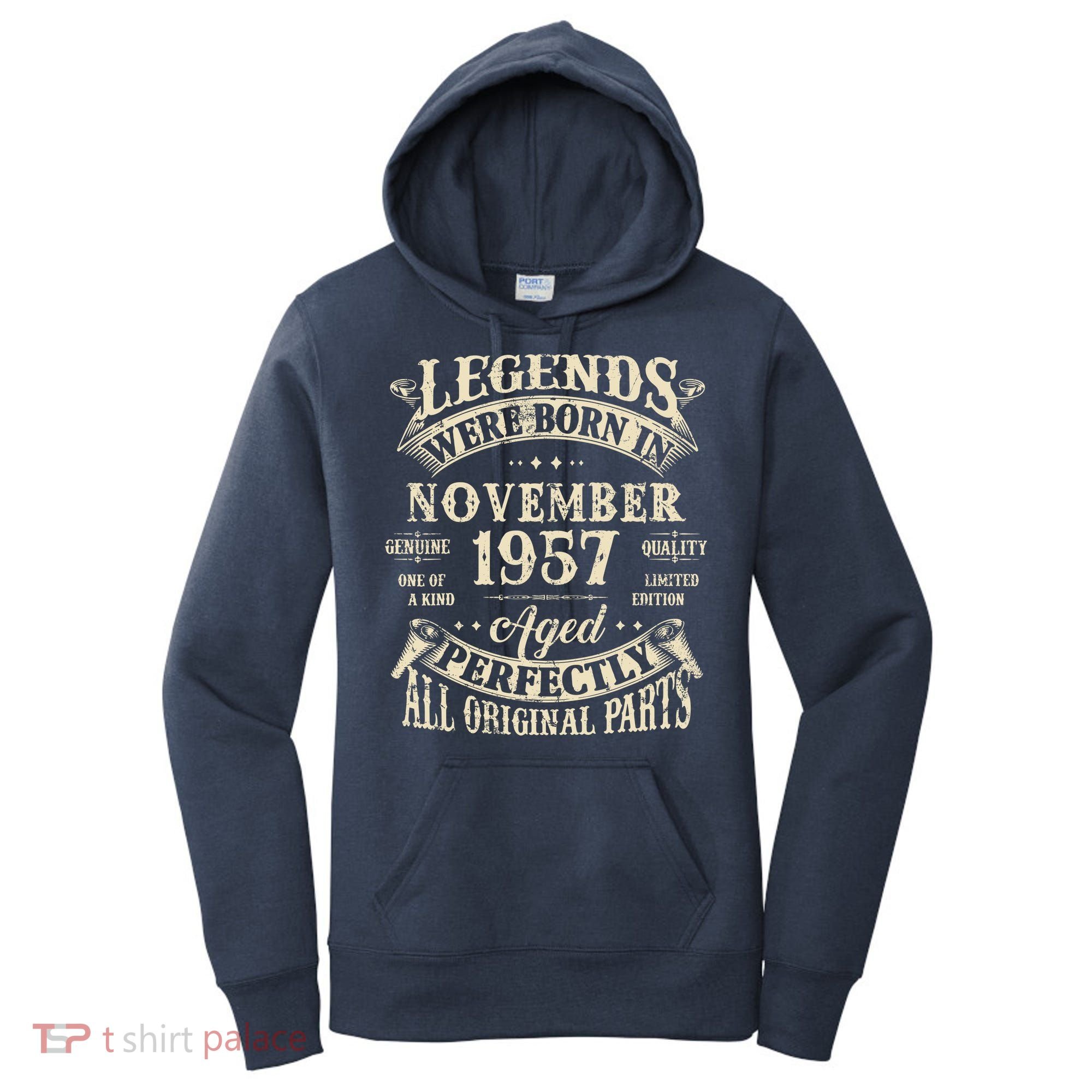 Birthday Gift 1957 Legend November 1957 Women's Hoodie