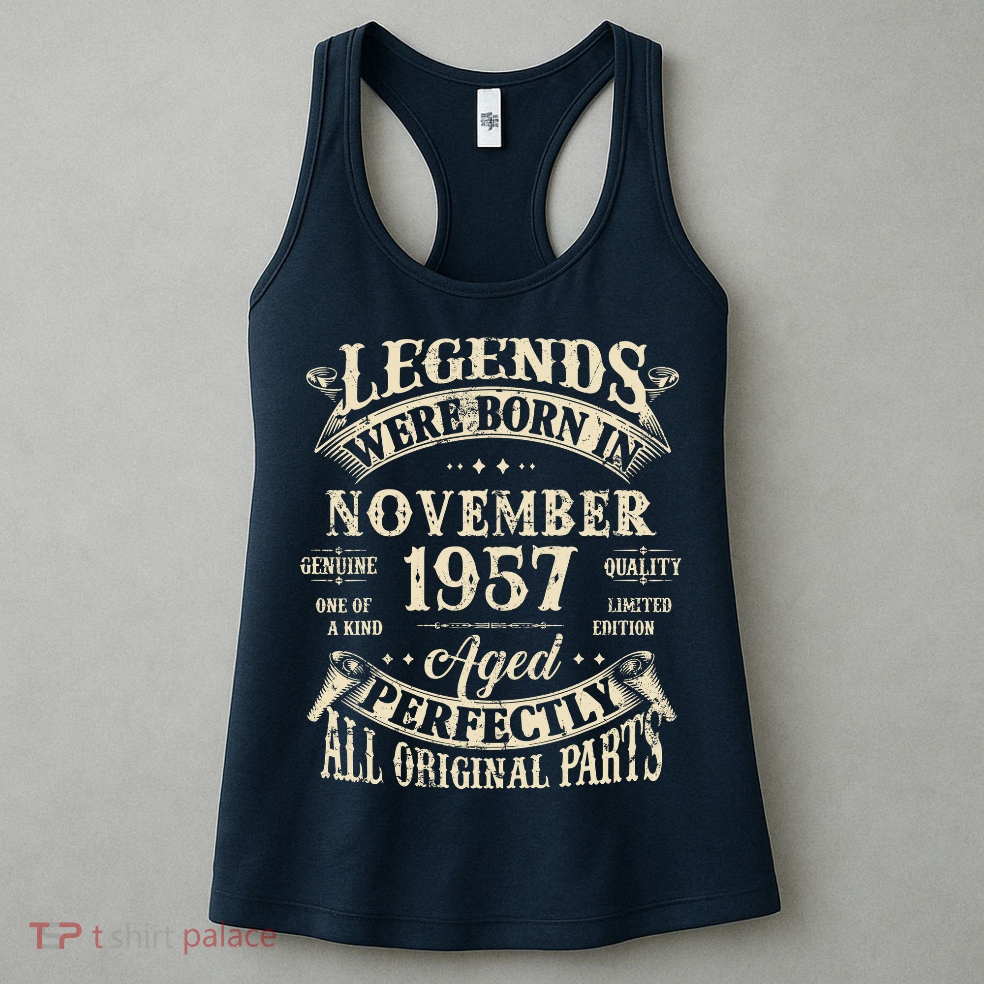 Birthday Gift 1957 Legend November 1957 Women's Tank Top