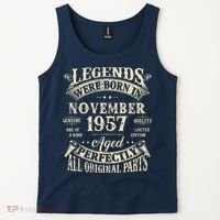 Birthday Gift 1957 Legend November 1957 Tank Top thumb 2