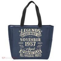 Birthday Gift 1957 Legend November 1957 Tote Bag thumb 0