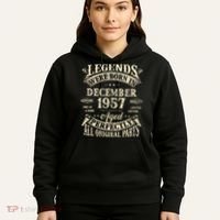 Birthday Gift 1957 Legend December 1957 Hoodie thumb 5