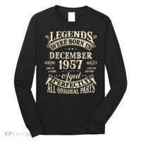 Birthday Gift 1957 Legend December 1957 Long Sleeve Shirt thumb 0
