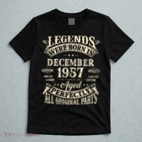 Birthday Gift 1957 Legend December 1957 T-Shirt thumb 5