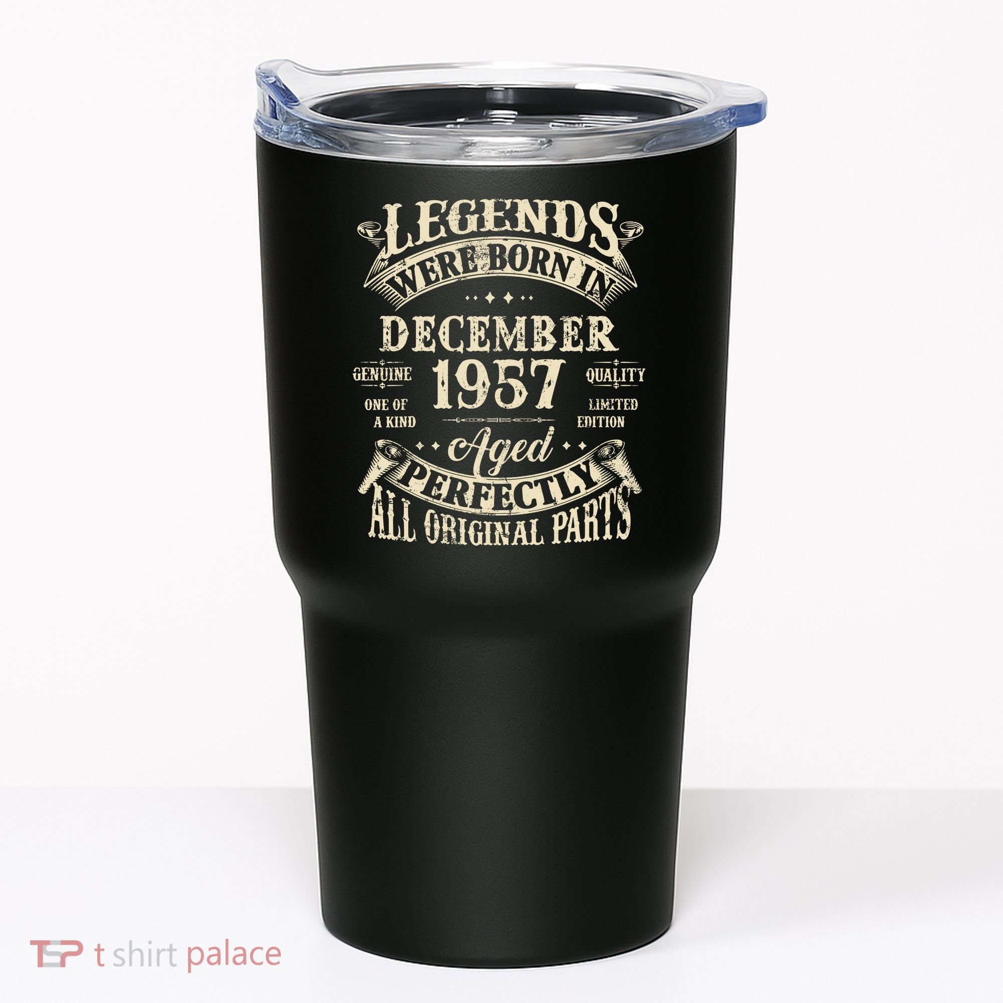 Birthday Gift 1957 Legend December 1957 Tumbler