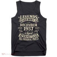 Birthday Gift 1957 Legend December 1957 Tank Top thumb 0