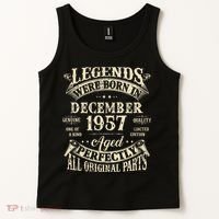 Birthday Gift 1957 Legend December 1957 Tank Top thumb 2