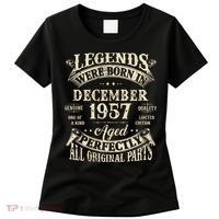 Birthday Gift 1957 Legend December 1957 Women's T-Shirt thumb 0